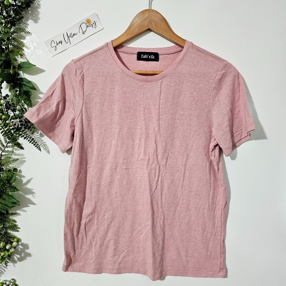 Pink Fabrik Short‎ Sleeve T-Shirt Medium Size Womens Super Soft~SS15.4